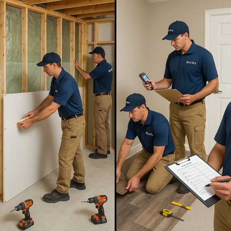 Repairs and Reconstruction process in Islip, NY