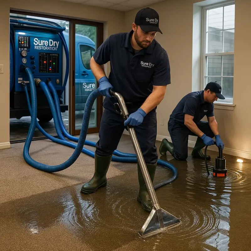 Water Extraction and Removal process in Islip, NY